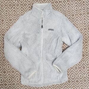 Columbia Women's Light Gray Fleece Jacket